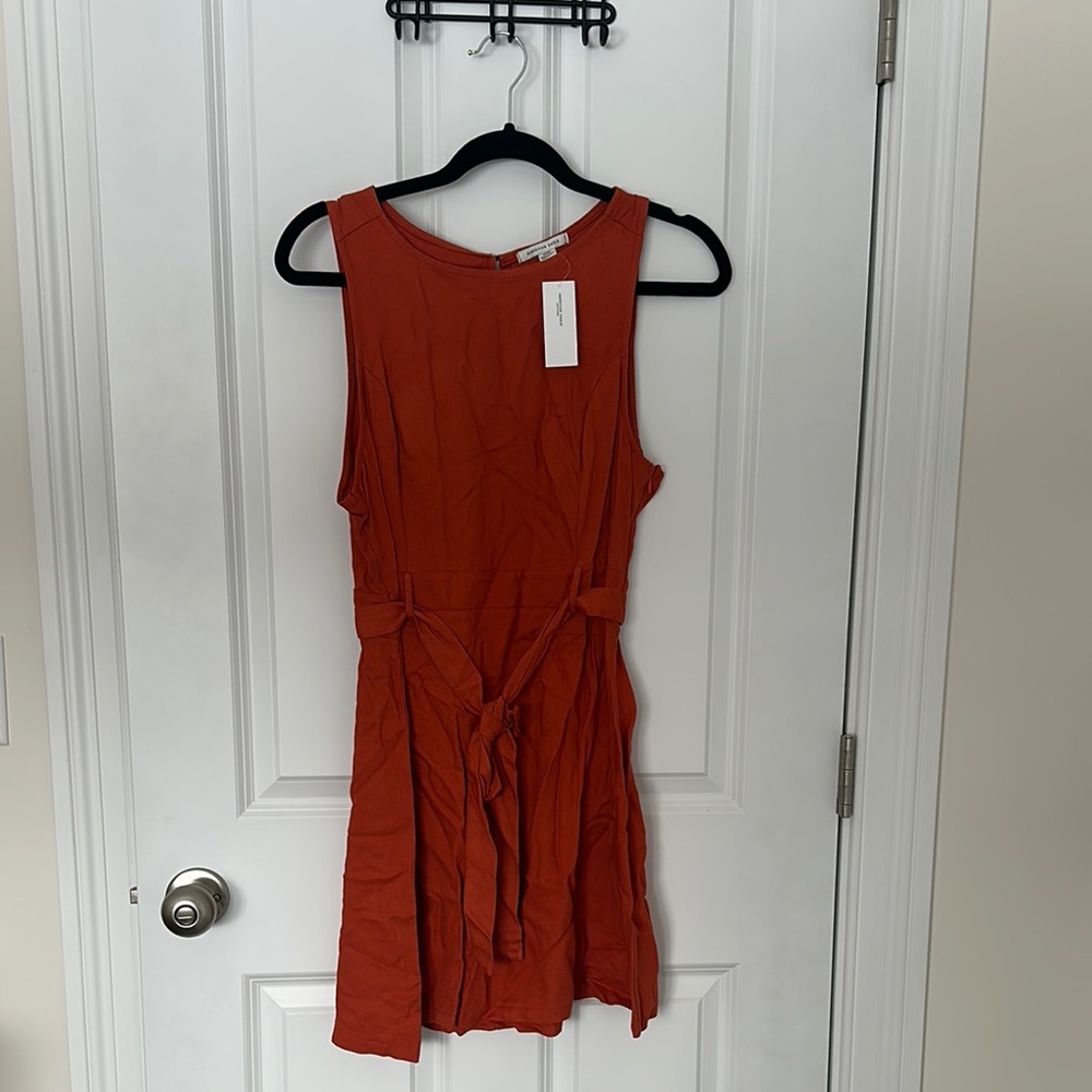 American Eagle Outfitters Rust Dress